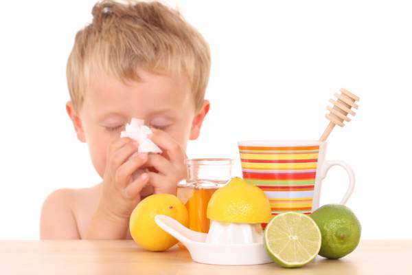 Лечение простуды у детей народными способами