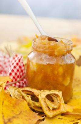 apple jam with orange