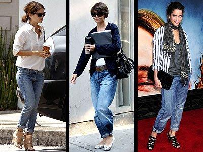 джинсы бойфренды с чем носить