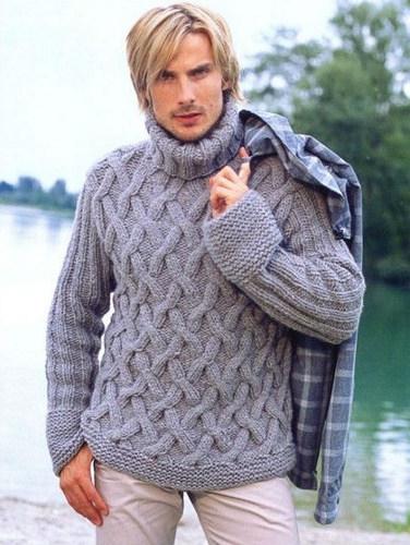 свитера мужские вязаные