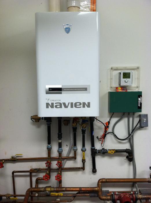 gas wall boilers double-circuit navien