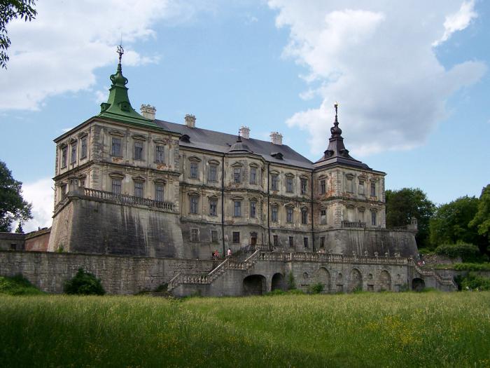 подгорецкий замок львовская область 