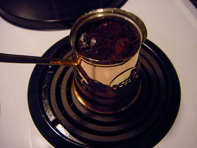 правильно заварить кофе в турке