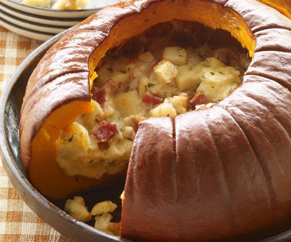 how to cook stuffed pumpkin