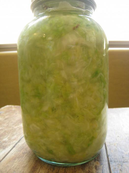 рецепт консервированной капусты 