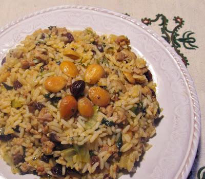 recipe for pilaf with turkey