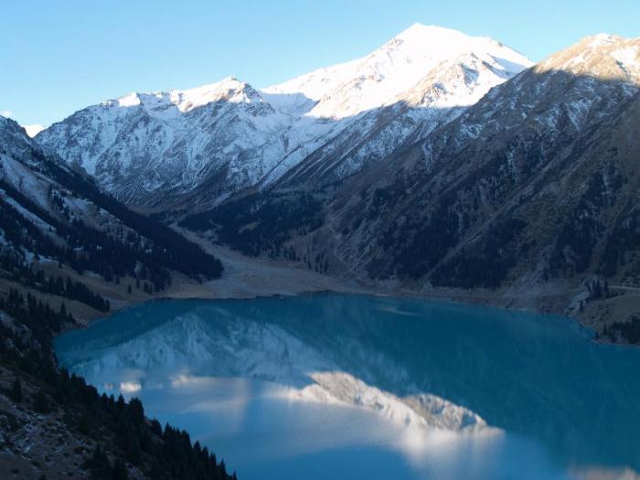большое алматинское озеро фото 