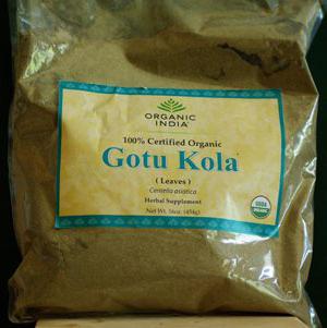 Gotu Kola instructions for use