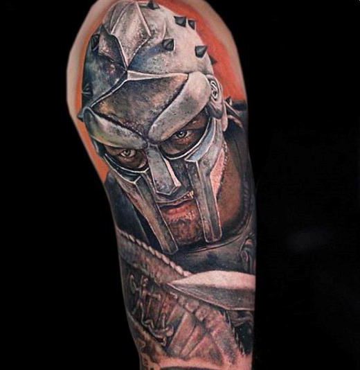 gladiator tattoo