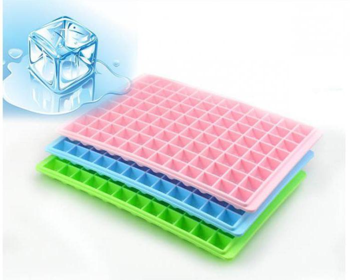 силиконовая форма для льда кубики