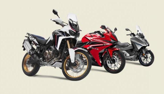 Honda motorcycle lineup