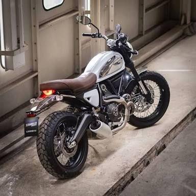 scrambler motorcycle photo