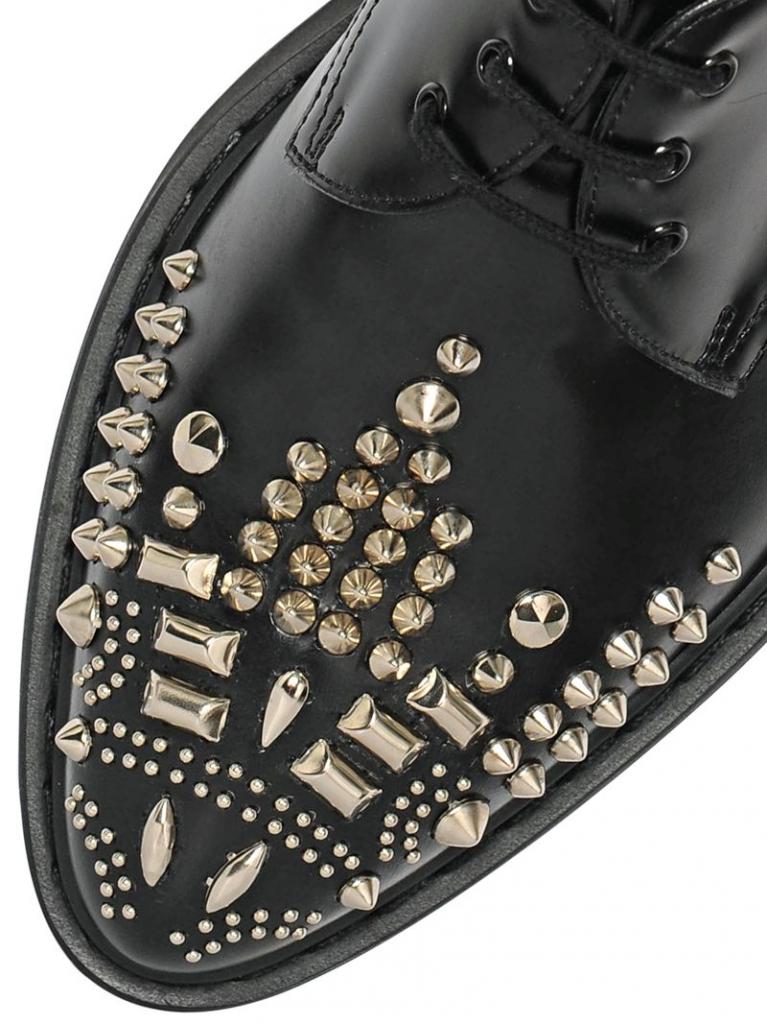 spiked shoes alexander mcqueen