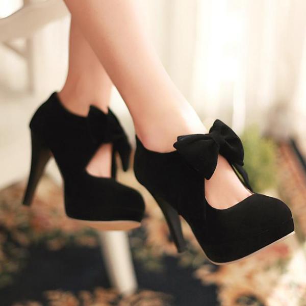 suede strap shoes