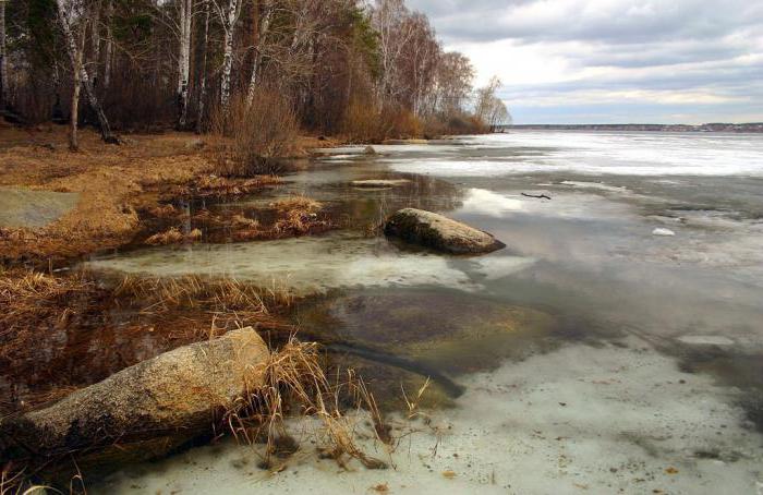 lake shartash yekaterinburg