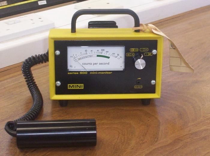 Geiger counter operation principle