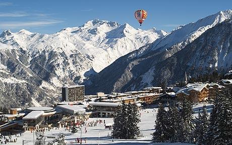 Courchevel where it is