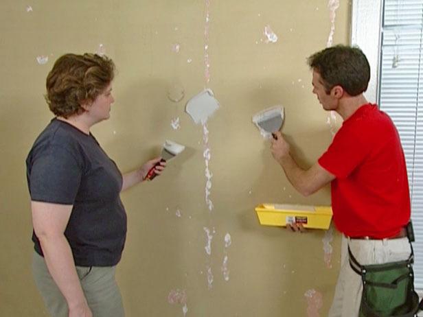 Как ошкурить стены после шпаклевки под обои