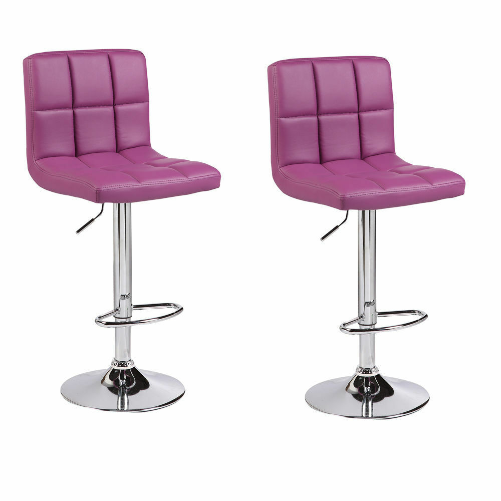 Барные фиолетовые кресла