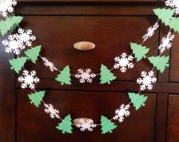 DIY paper snowflake