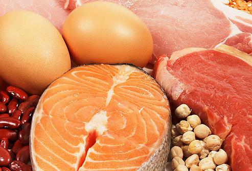 What foods contain proteins
