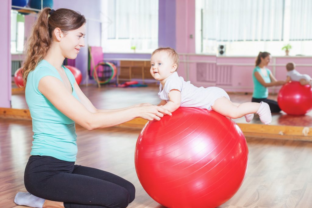 gymnastics for a 5 month old baby Komarovsky