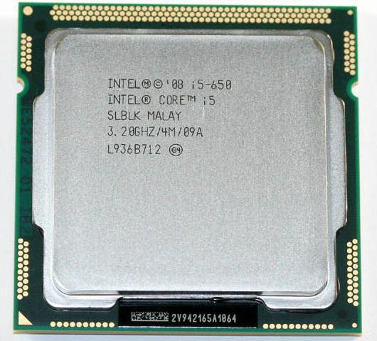 intel core i5 clarkdale i5 650