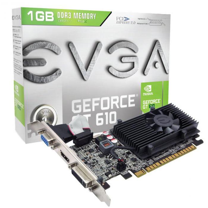 видеокарта nvidia geforce gt 610 характеристики отзывы