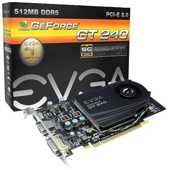 nvidia geforce gt 240 specifications