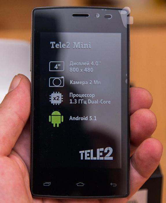 smartphone tele2 mini black review