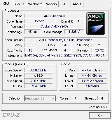 Phenom ii x4 920 обзор