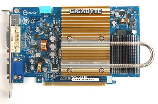 Характеристики NVidia GeForce 7300 GT