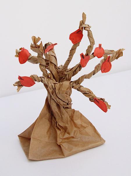 How to make wood from paper &