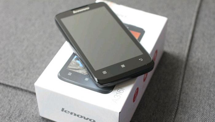 смартфон lenovo a316i black