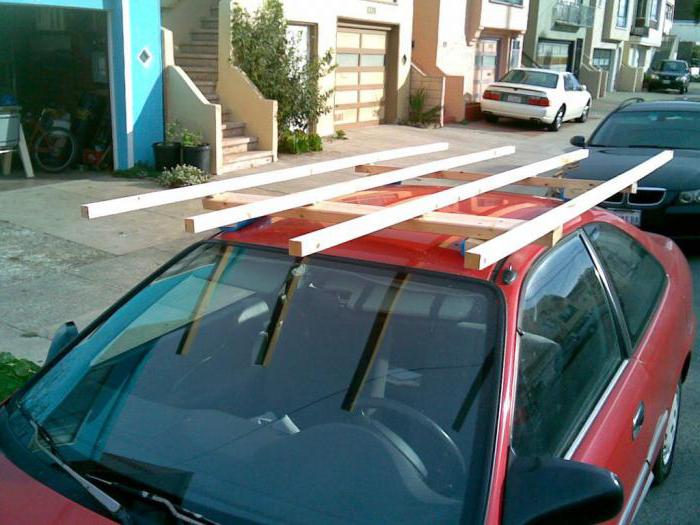 do-it-yourself roof rack for uaz patriot