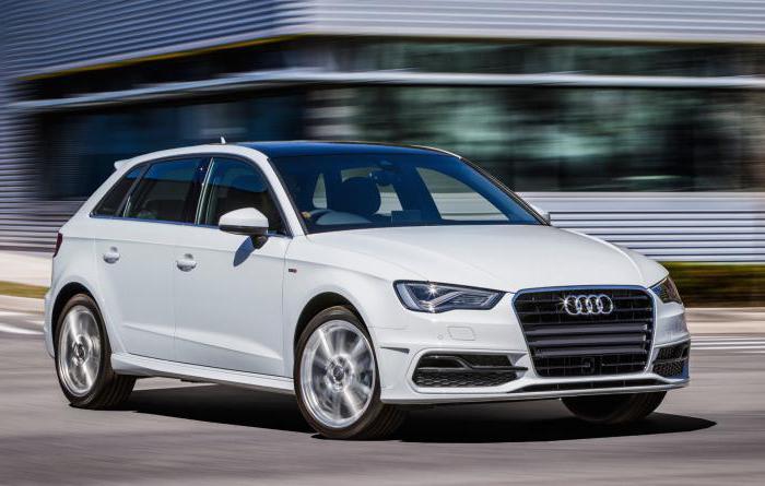 characteristics of the Audi a3 hatchback