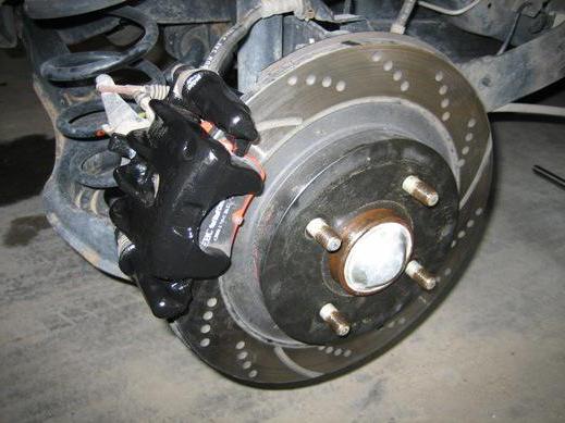 замена задних тормозных дисков форд фокус 2 