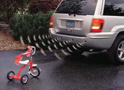 installation of parking sensors on a car in Moscow