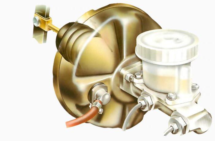 Вакуумный усилитель тормозов опель
