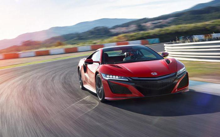 стритрейсеры хонда nsx 