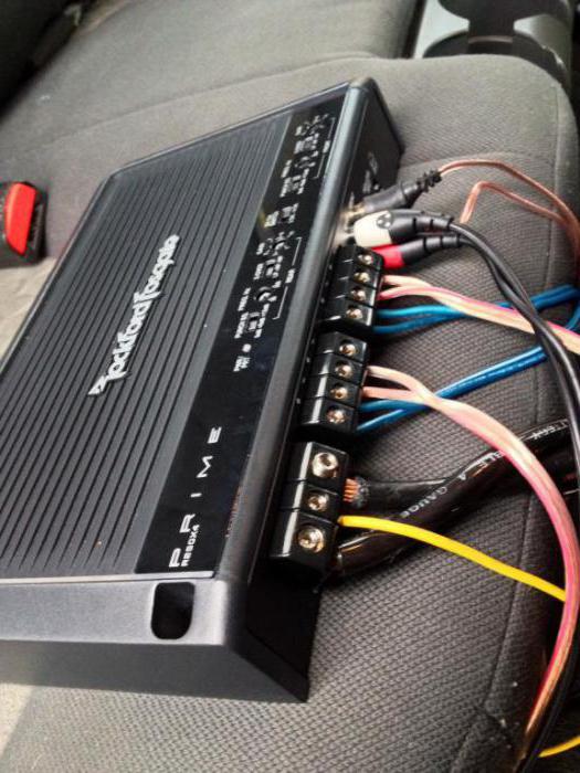 how to connect a car subwoofer to an amplifier