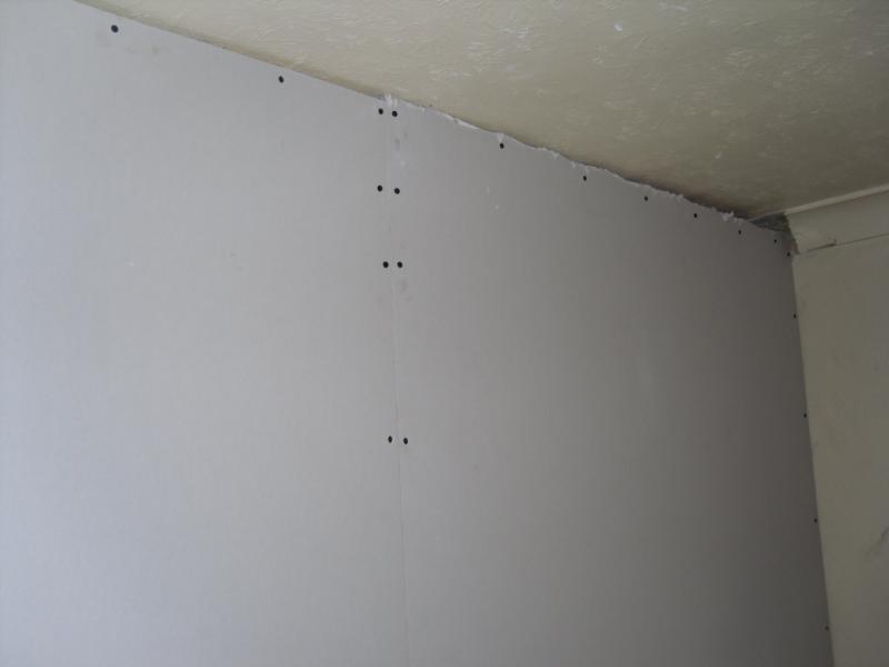how to sheathe walls with drywall