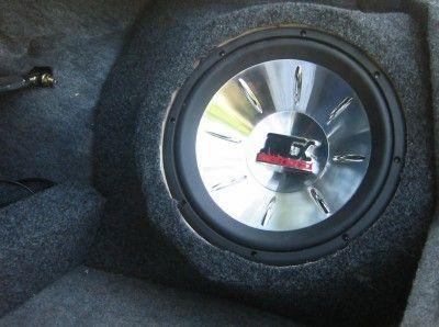 do-it-yourself subwoofer into the car