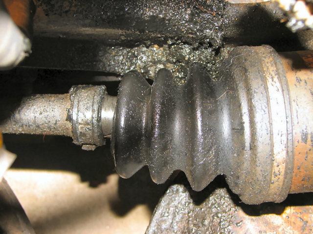 replacement of internal CV joint