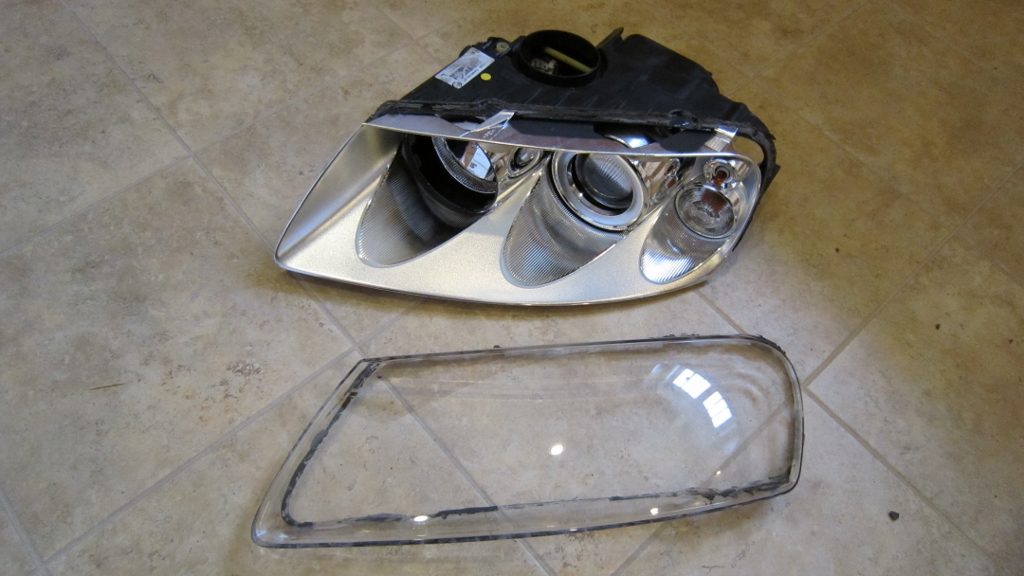 Описание фар. Trek 500 Headlight Disassembly.