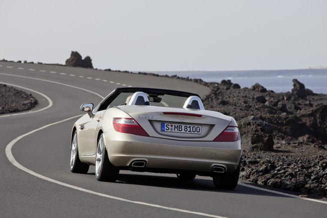 электромобиль Mercedes SLK 