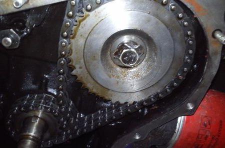 installing the timing chain VAZ 2106