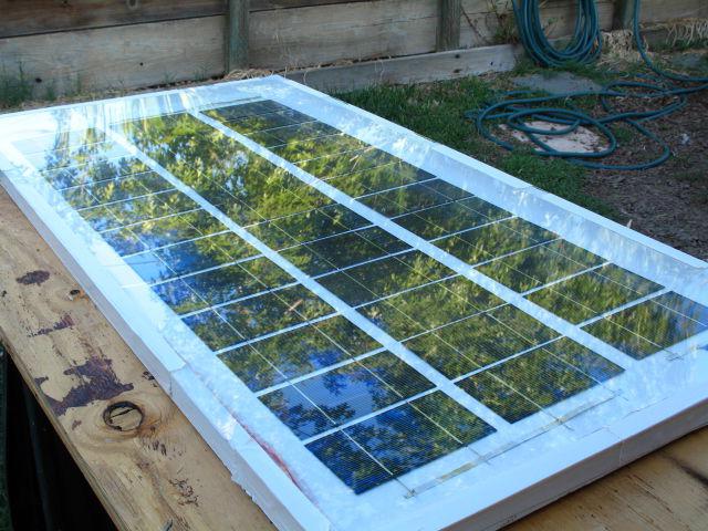 воздушно солнечная панель своими руками 
