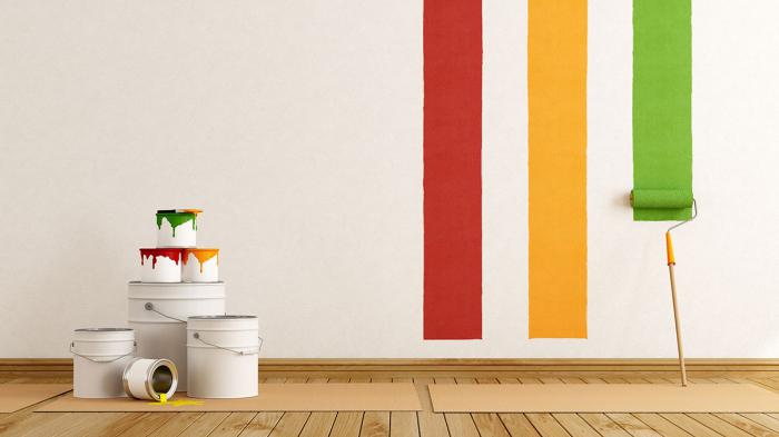 how to choose a water-based paint for walls