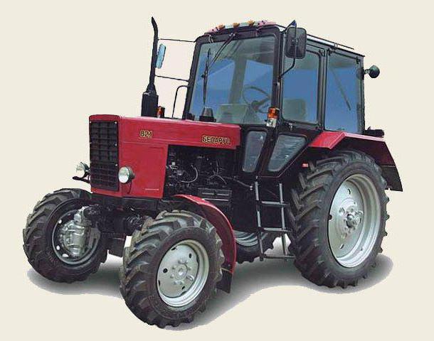 technical characteristics of tractors MTZ 80 and 82